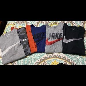 Bundle of Nike t-shirts